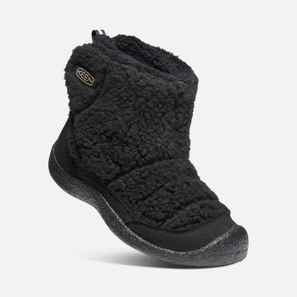 Keen Slip-On Kängor Barn Svarta - Howser Ii Boots - 463957BXM